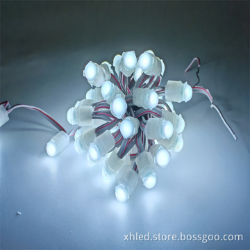 IP67 Waterproof Single Color LED Pixel Light - 0.2W, DC 12V, 9mm